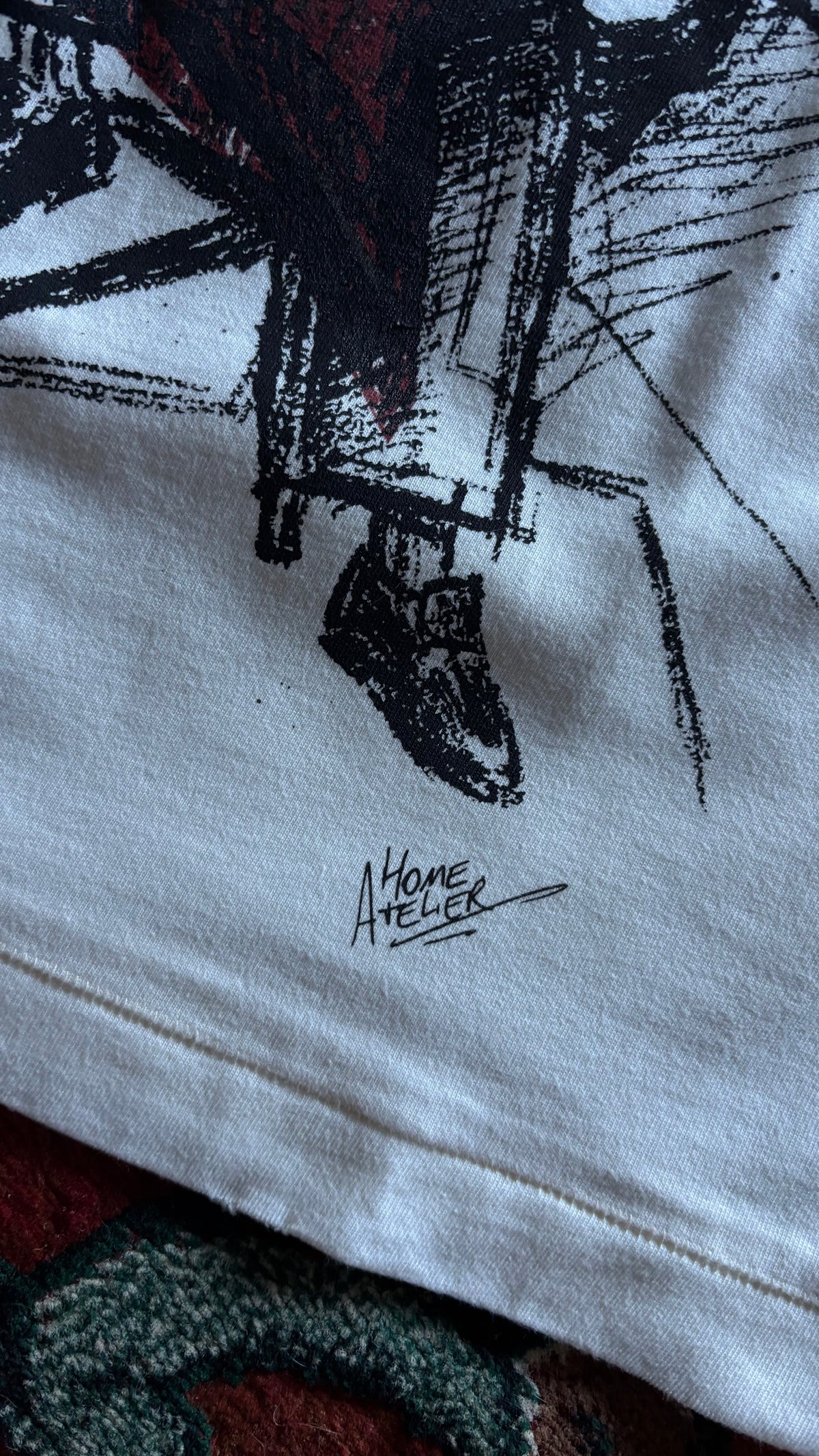 Camiseta "Home atelier"