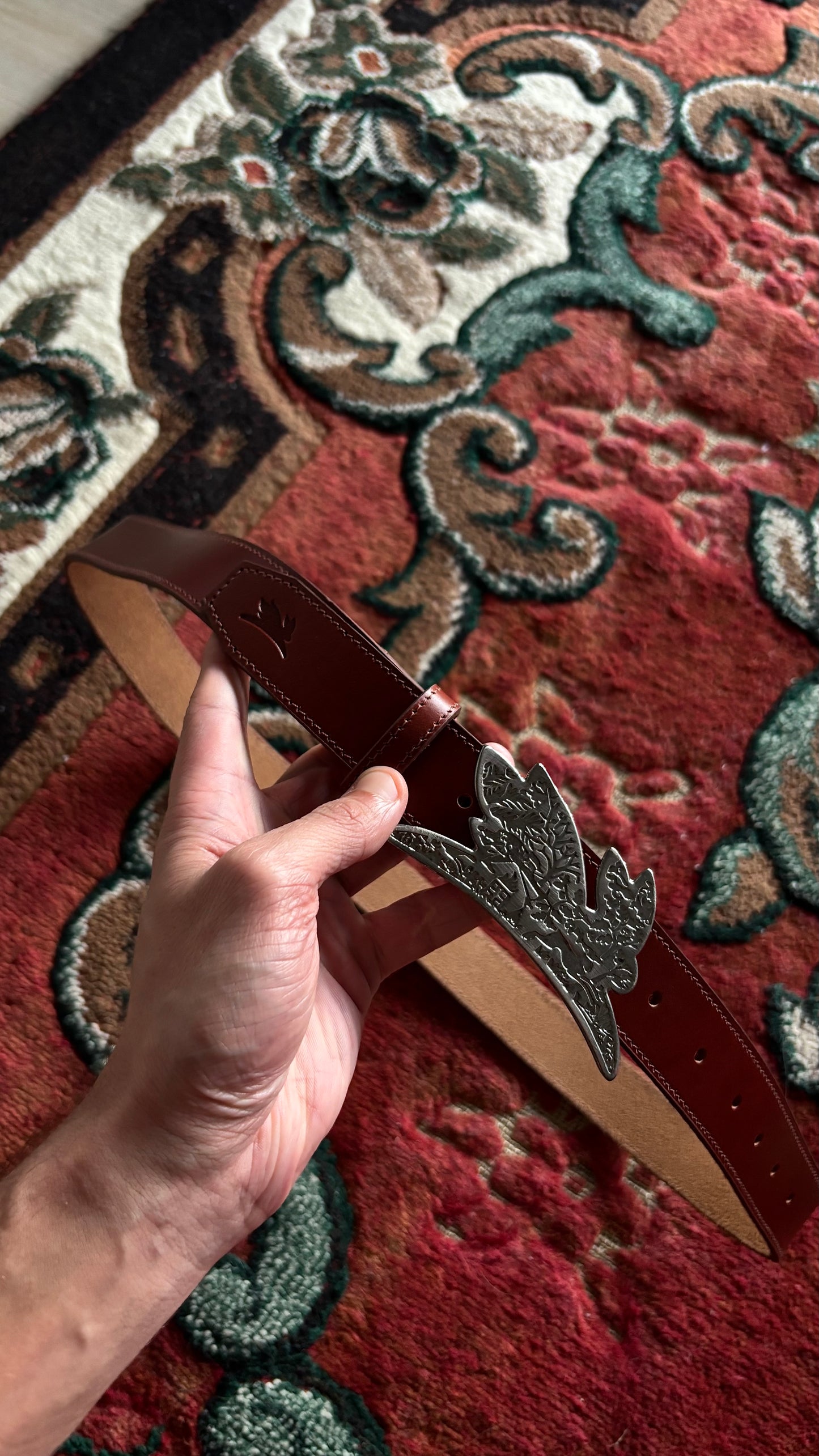 Cinto "Lê Belt Engraved”