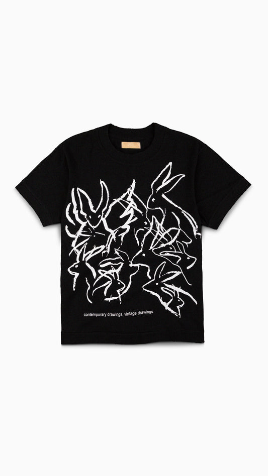 Black "Vintage Drawings"