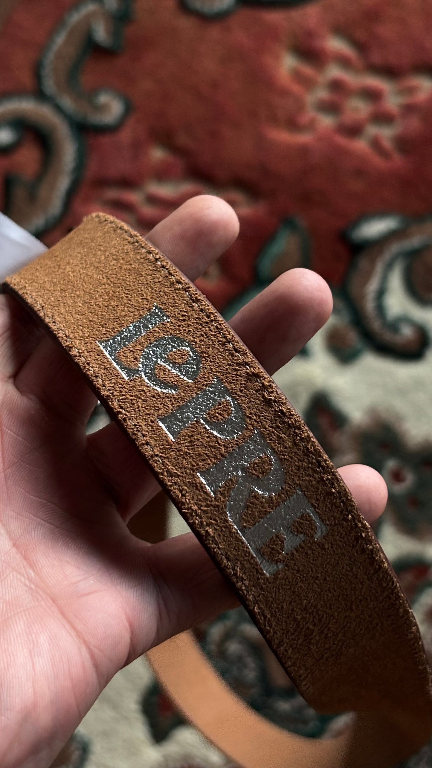 Cinto "Lê Belt Engraved”