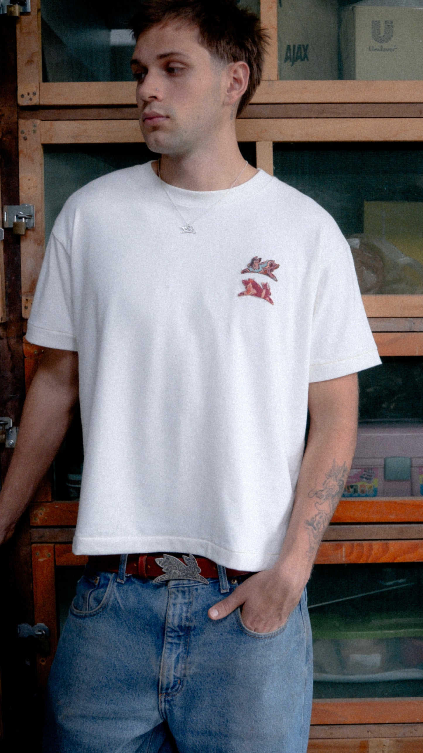 Camiseta Jacquard Lêpre