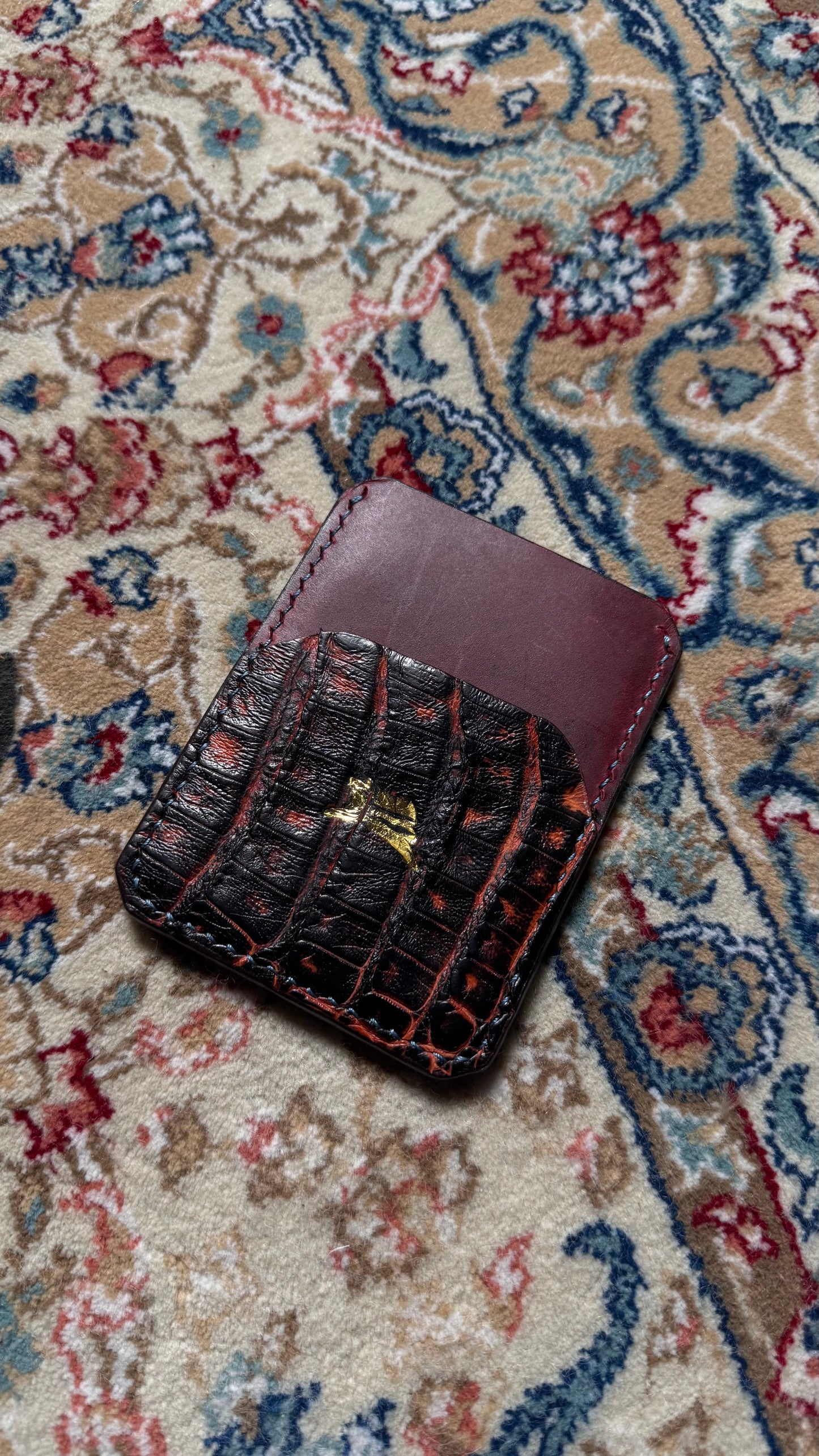 Card Holder Lêpre - 3/10 Laranja