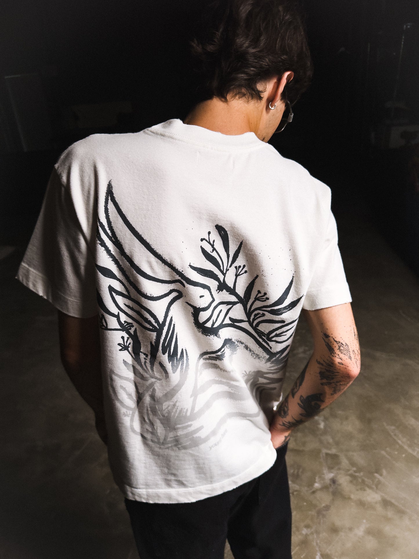 Off-white "Young Hare"