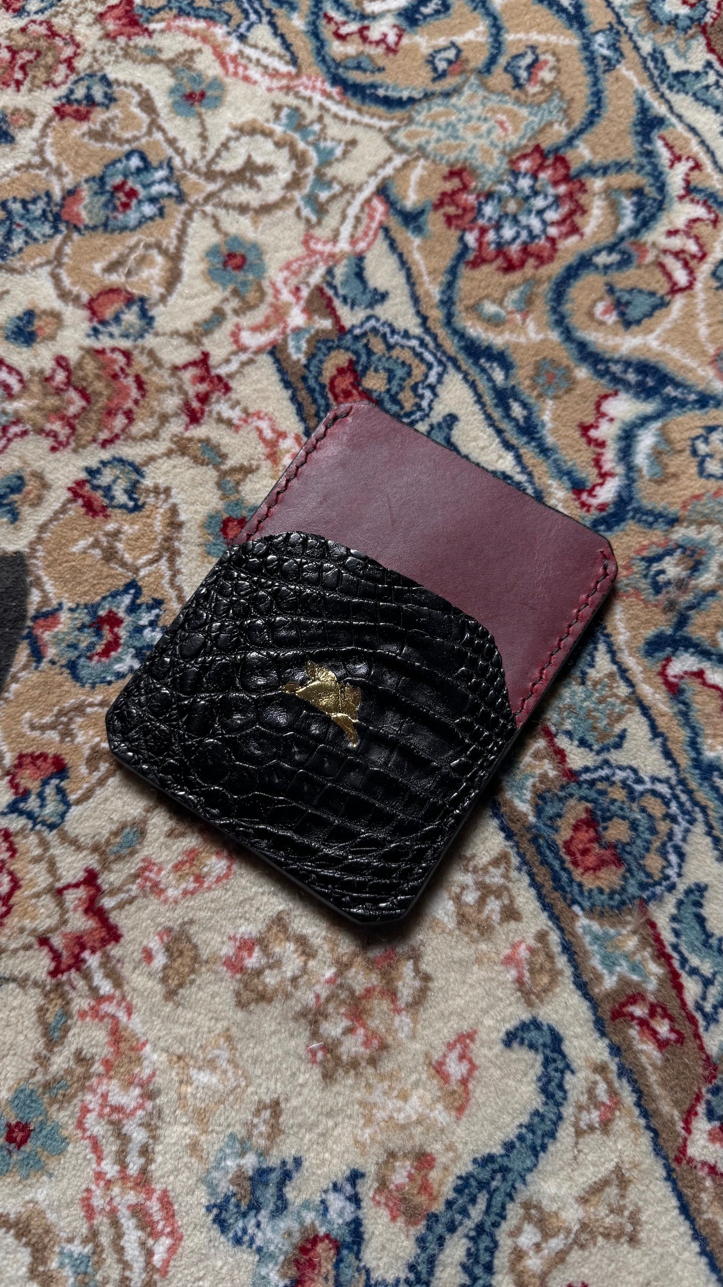 Card Holder Lêpre - 1/10 Preto
