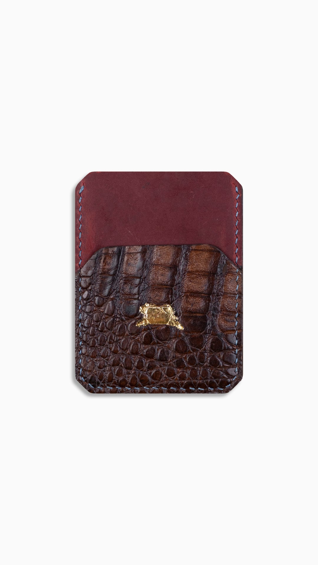 Card Holder Lêpre - 8/10 Marrom escuro