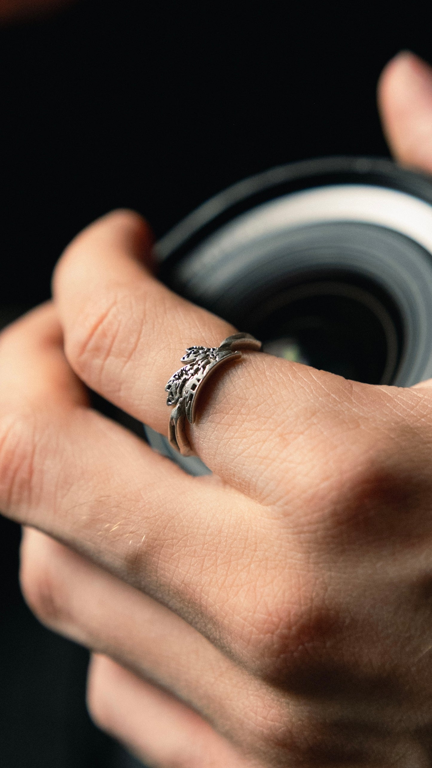 Silver Ring "Engraved"