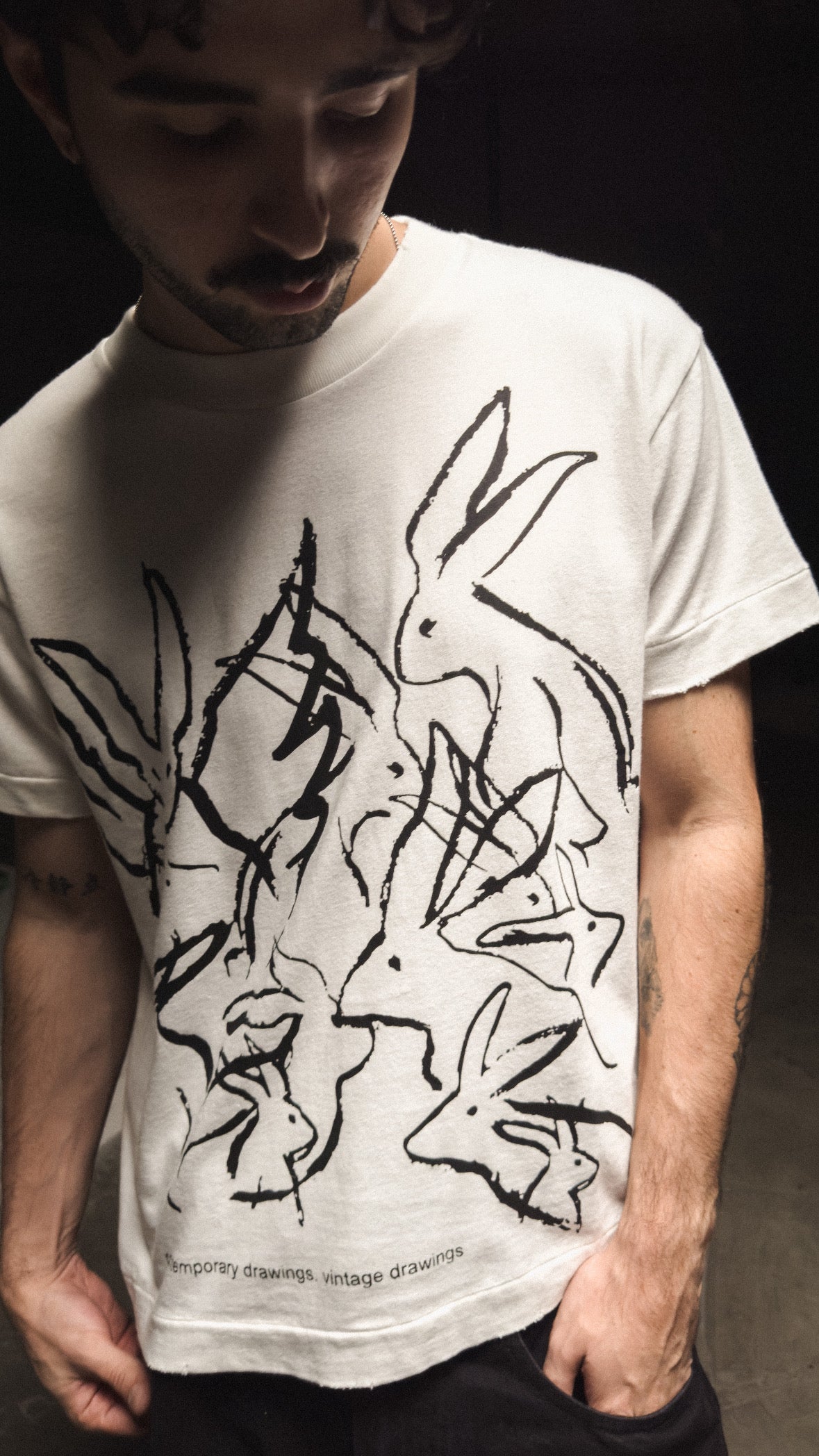 Off-white "Vintage Drawings"