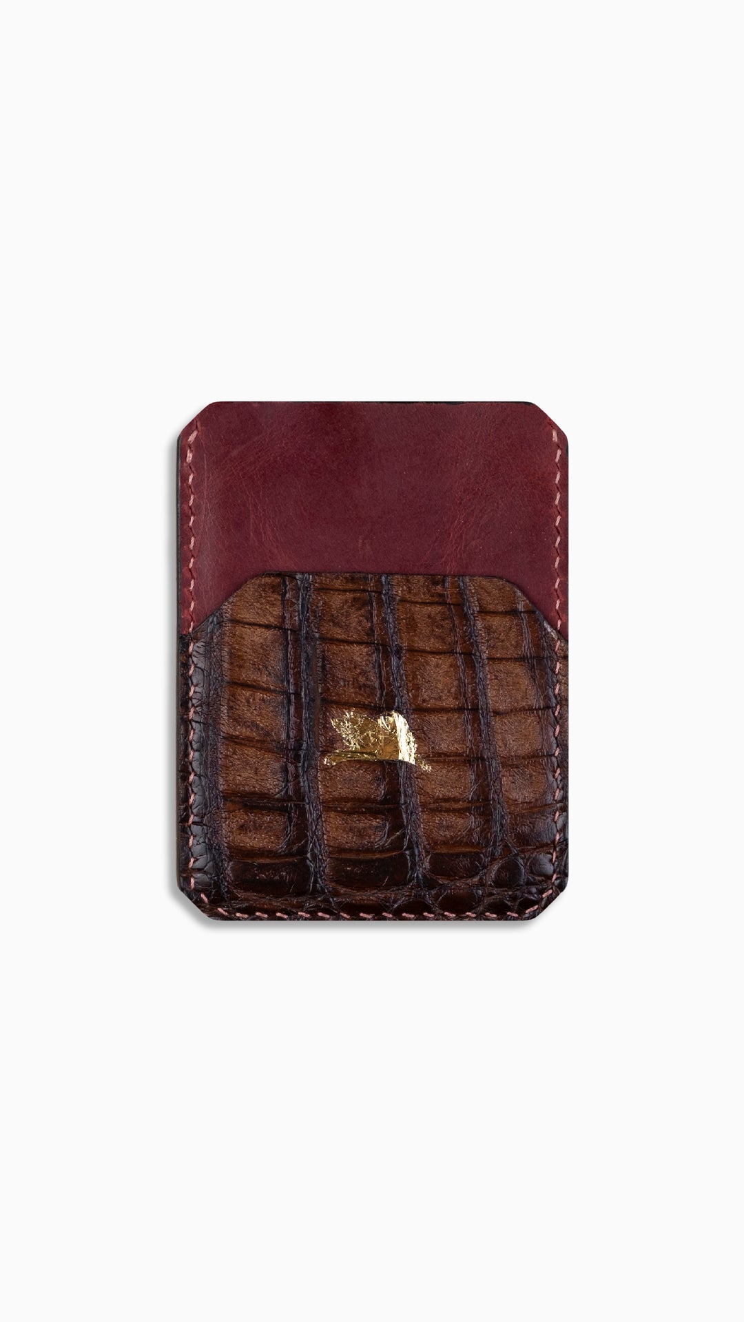 Card Holder Lêpre - 5/10 Marrom escuro