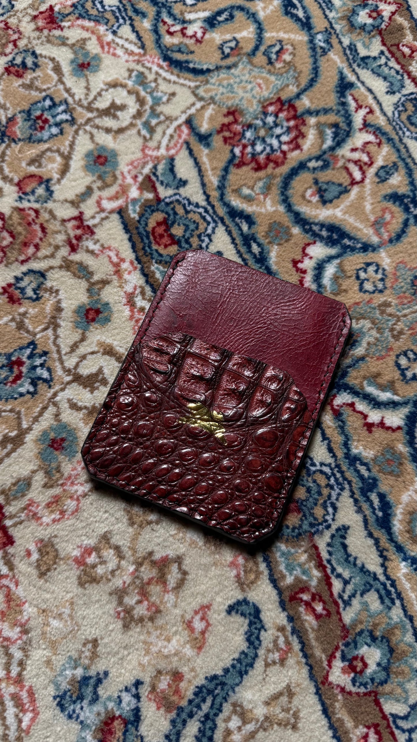 Card Holder Lêpre - 4/10 Pinhão