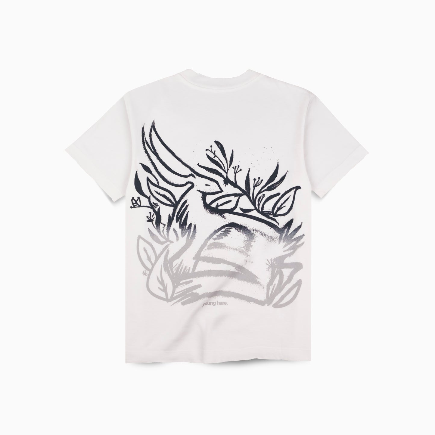 Off-white "Young Hare"